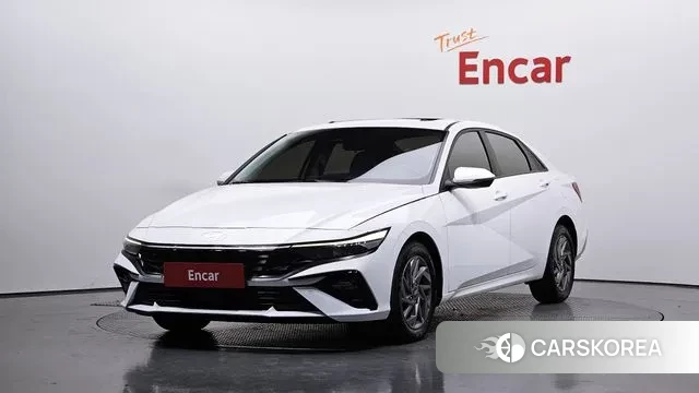 Hyundai The New Avante (CN7) 2023 Белый из Кореи