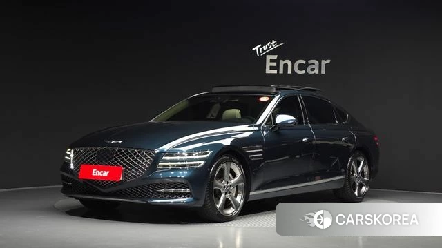 Genesis G80 (RG3) 2022 Синий из Кореи