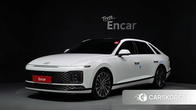 Hyundai Grandeur Hybrid (GN7) 2025 Белый из Кореи