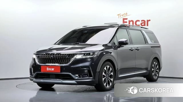 Kia Carnival 4th generation 2021 Серый из Кореи
