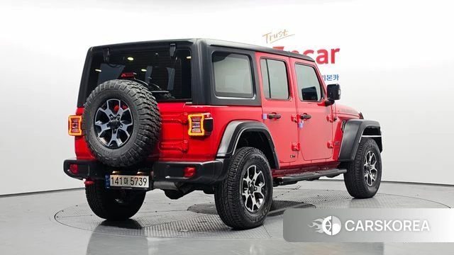 Jeep Wrangler (JL) 2021 Красный из Кореи