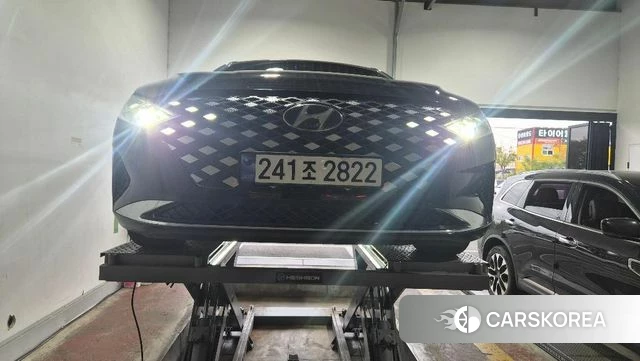 Hyundai The New Grandeur IG 2021 Черный из Кореи