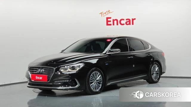Hyundai Grandeur IG Hybrid 2018 Черный из Кореи