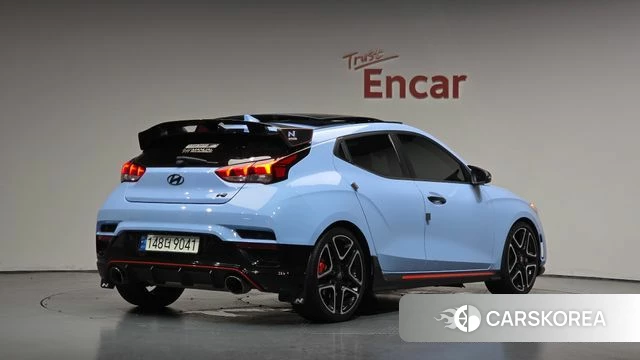Hyundai Veloster (JS) 2018 Небесно-голубой из Кореи