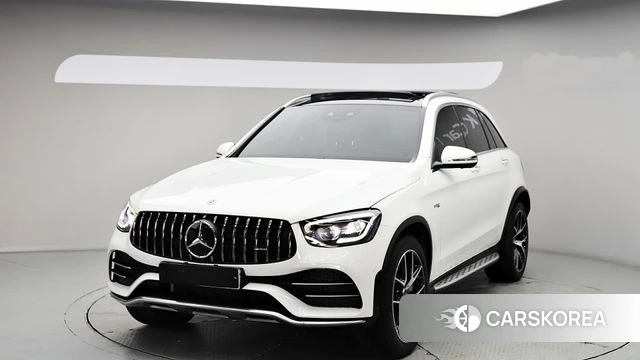 Mercedes-Benz GLC-Class X253 2021 Белый из Кореи