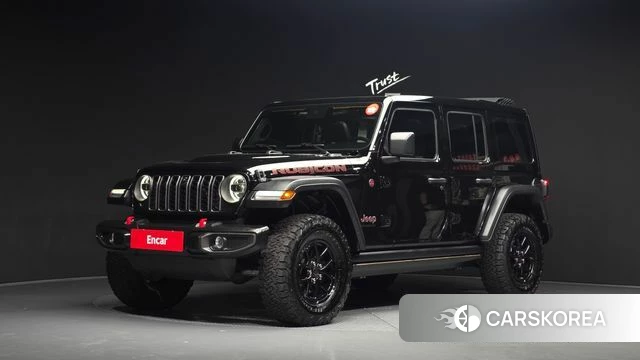 Jeep Wrangler (JL) 2024 Черный из Кореи