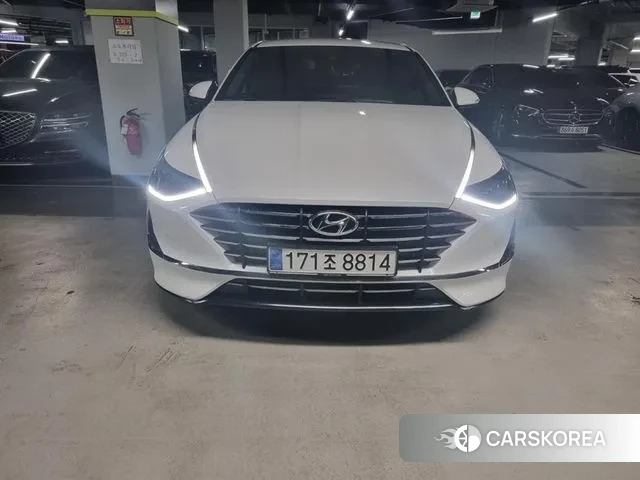 Hyundai Sonata (DN8) 2021 Жемчужный цвет из Кореи