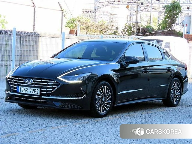 Hyundai Sonata Hybrid (DN8) 2023 Черный из Кореи