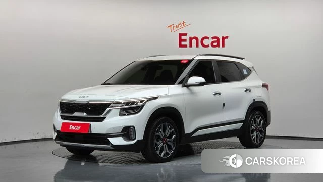 Kia Seltos 2021 Белый из Кореи