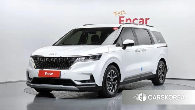 Kia Carnival 4th generation 2021 Белый из Кореи
