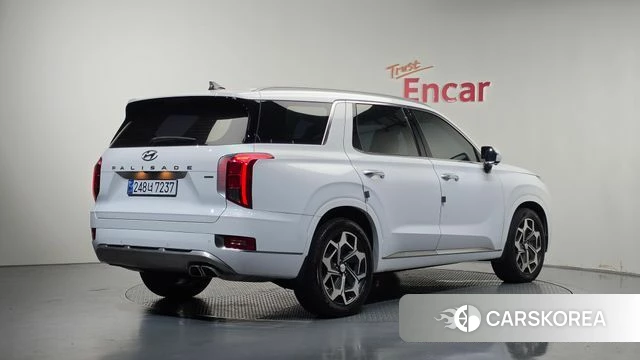 Hyundai Palisade 2021 Белый из Кореи