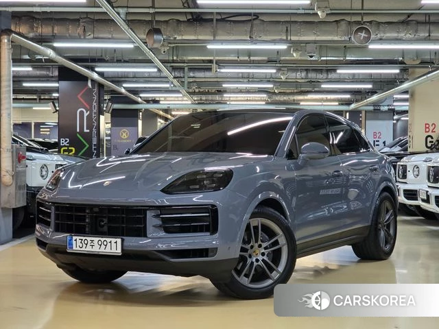 Porsche Cayenne (PO536) 2023 Серебристо-серый из Кореи