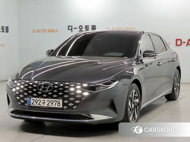 Hyundai The New Grandeur IG Hybrid 2021 Серый из Кореи