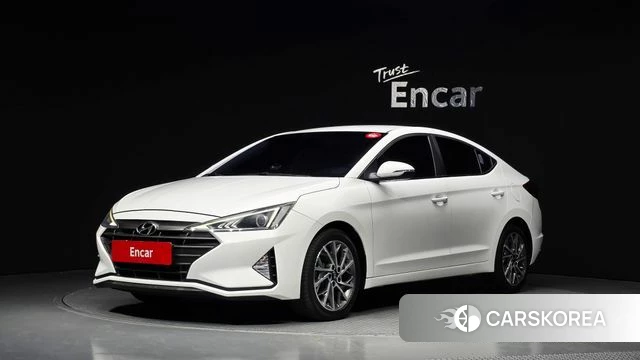 Hyundai The New Avante AD 2018 Белый из Кореи