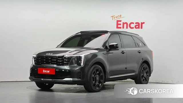 Kia The New Sorento 4th Generation 2024 Серый из Кореи