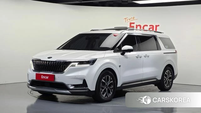 Kia Carnival 4th generation 2021 Белый из Кореи
