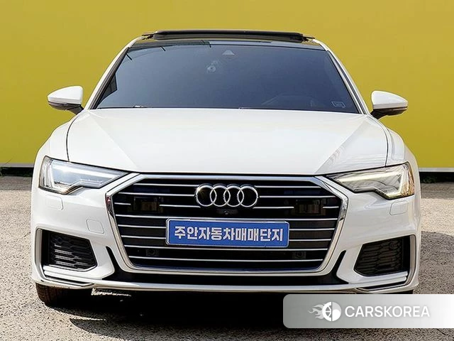 Audi A6 (C8) 2020 Белый из Кореи
