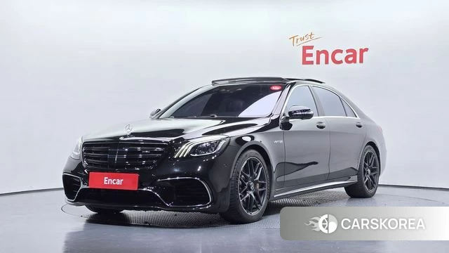 Mercedes-Benz S-Class W222 2020 Черный из Кореи