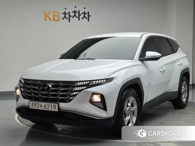 Hyundai Tucson (NX4) 2022 Белый из Кореи