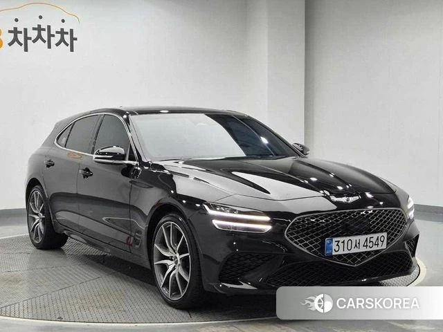 Genesis The New G70 Shooting Brake 2022 Черный из Кореи