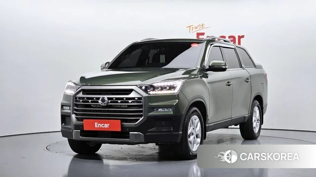 Ssangyong The New Rexton Sport 2023 Светло-зеленый из Кореи