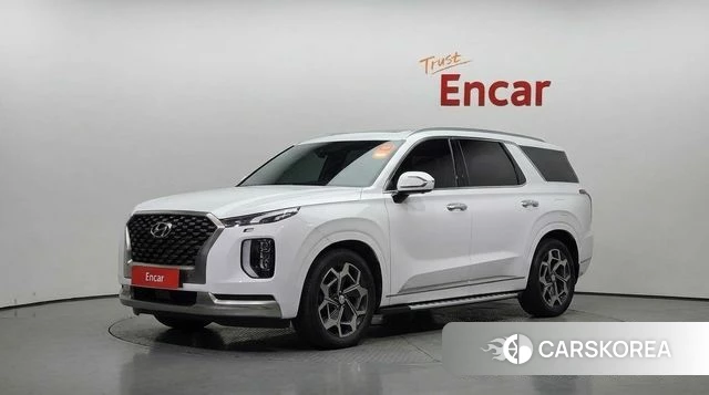 Hyundai Palisade 2021 Белый из Кореи