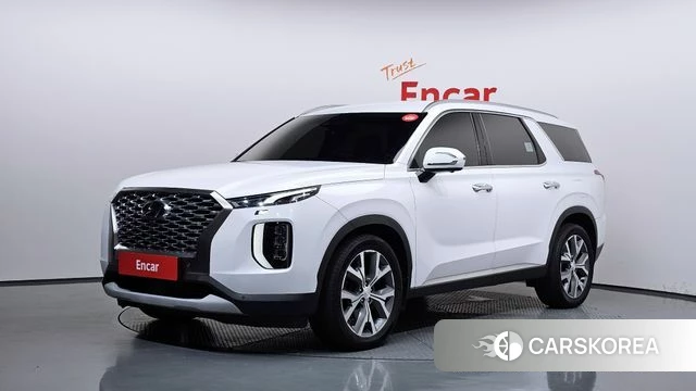Hyundai Palisade 2021 Белый из Кореи