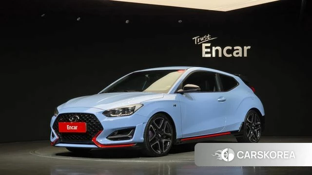Hyundai Veloster (JS) 2019 Синий из Кореи