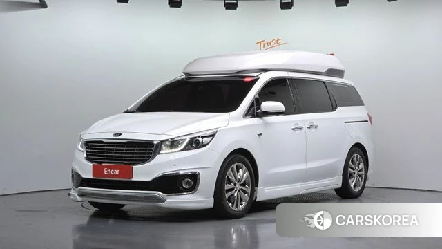 Kia All New Carnival 2018 Белый из Кореи