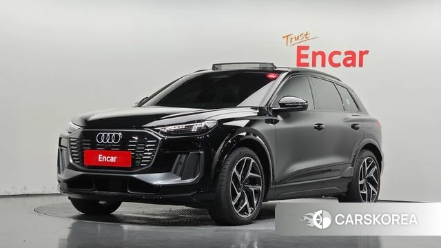Audi Q6 e-Tron (GF) 2025 Черный из Кореи