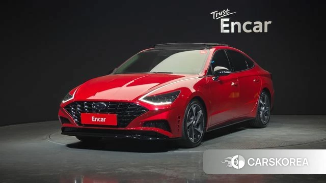 Hyundai Sonata (DN8) 2020 Красный из Кореи