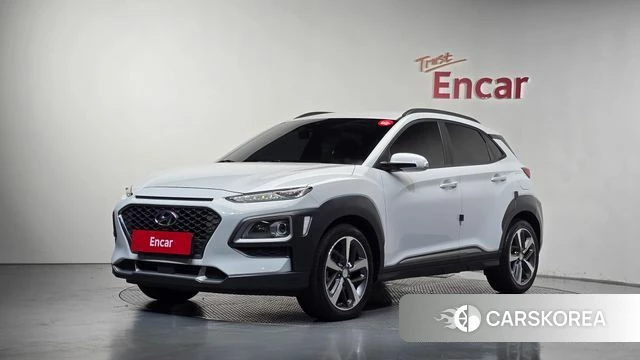 Hyundai Kona 2019 Белый из Кореи