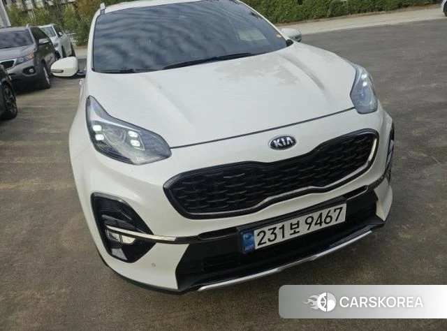 Kia Sportage The Bold 2019 Белый из Кореи