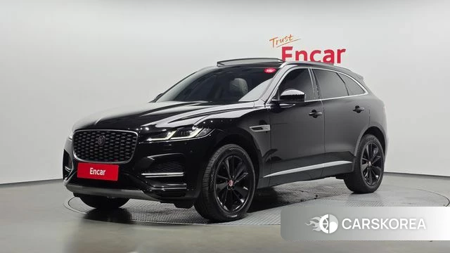 Jaguar F-PACE 2022 Черный из Кореи