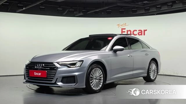 Audi A6 (C8) 2020 Серебристо-серый из Кореи