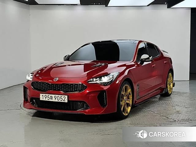 Kia Stinger 2019 Красный из Кореи