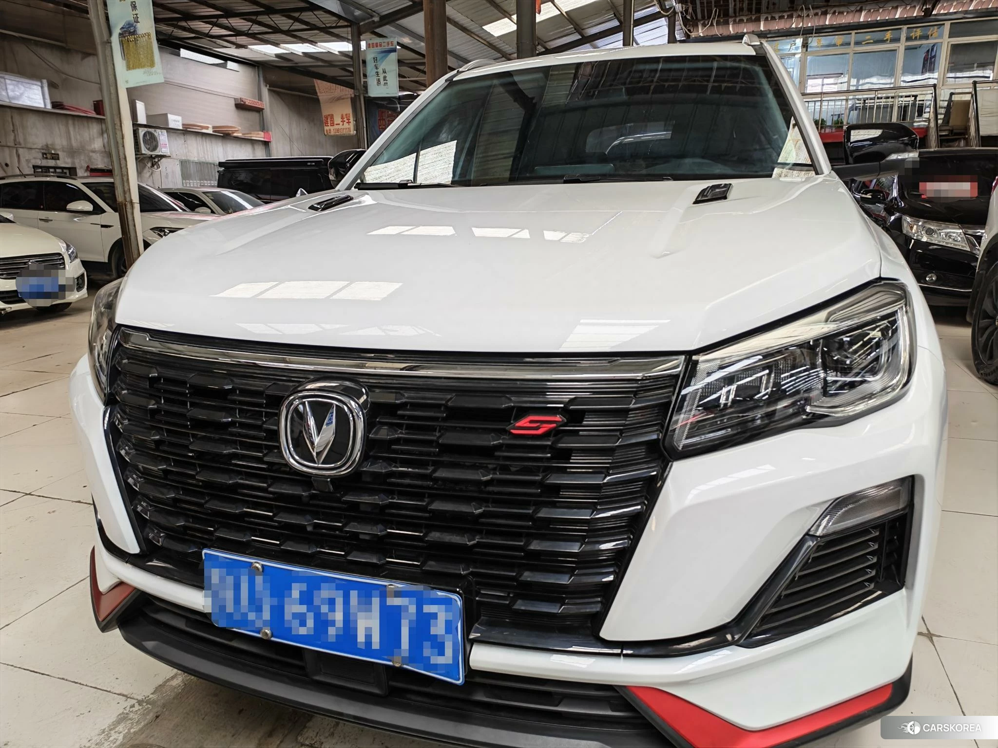 Chang'an CS75 2021 Белый из Китая