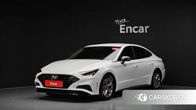 Hyundai Sonata (DN8) 2021 Белый из Кореи