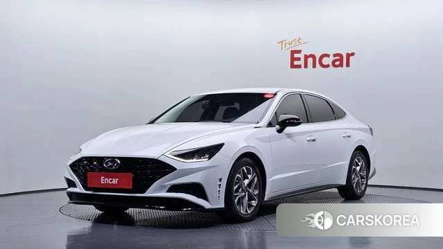 Hyundai Sonata (DN8) 2021 Белый из Кореи