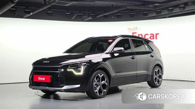 Kia Di Ol Nu Niro 2022 Черный из Кореи