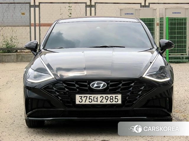 Hyundai Sonata (DN8) 2022 Черный из Кореи