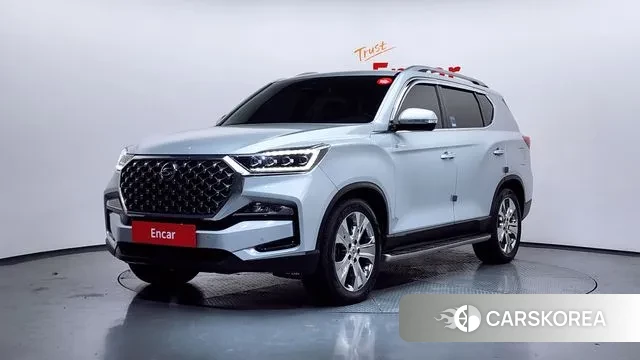 Ssangyong All New Rexton 2022 Серебристо-серый из Кореи