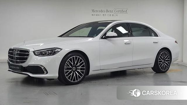 Mercedes-Benz S-Class W223 2025 Белый из Кореи