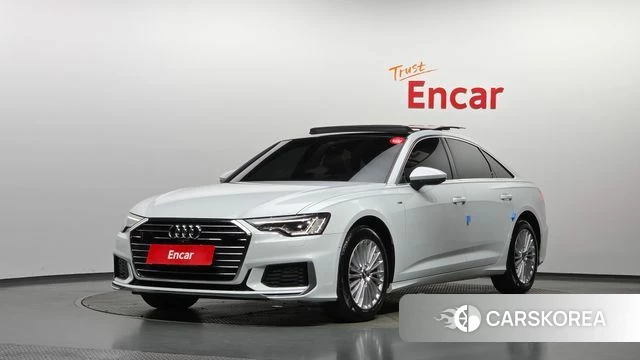 Audi A6 (C8) 2020 Белый из Кореи