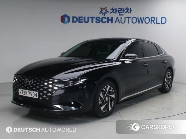 Hyundai The New Grandeur IG Hybrid 2021 Черный из Кореи