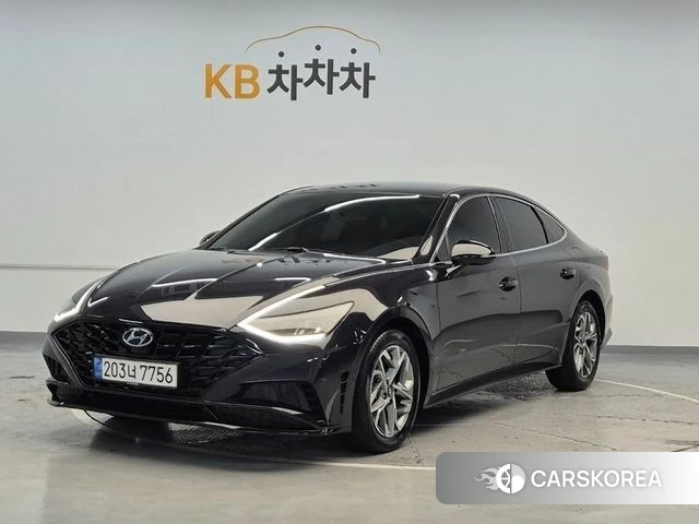Hyundai Sonata (DN8) 2022 Синий из Кореи