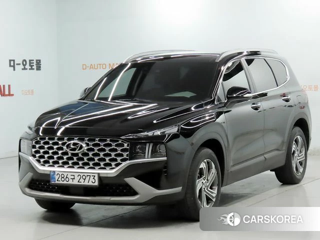 Hyundai The New Santa Fe 2021 Черный из Кореи
