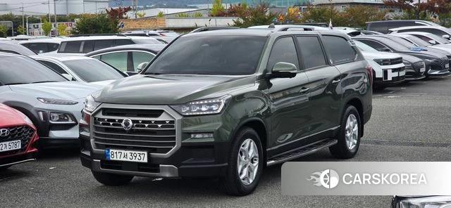 Ssangyong The New Rexton Sport 2023 Темно-зеленый из Кореи