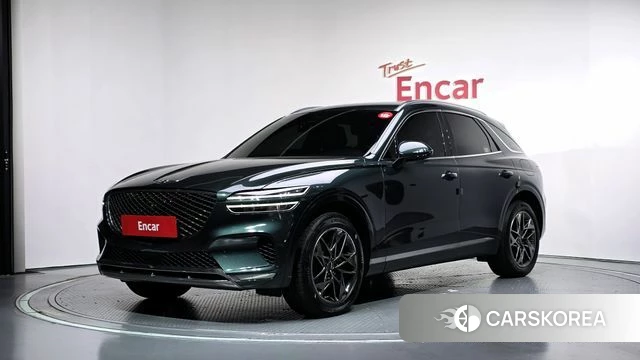 Genesis GV70 2021 Темно-зеленый из Кореи