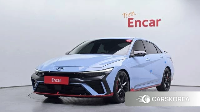 Hyundai The New Avante (CN7) 2026 Светло-серебряный цвет из Кореи